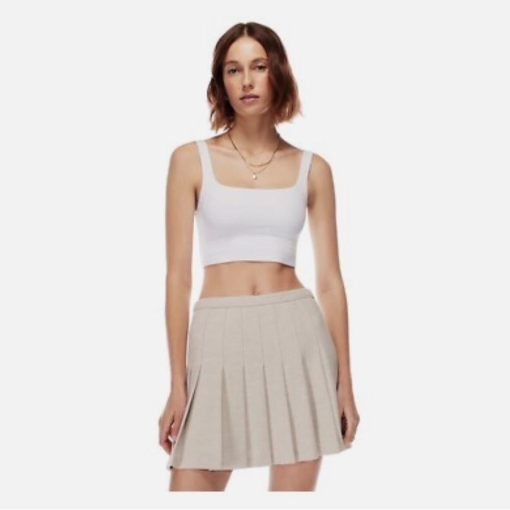 Wilfred | Jersey Knit double lined Cropped Tank Top